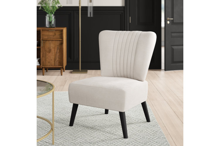 Small armless accent online chair